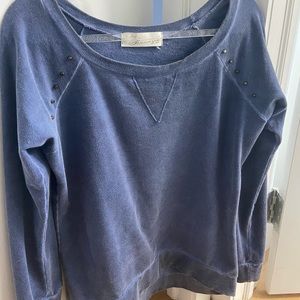 Vintage Havana “vintage look” studded sweatshirt